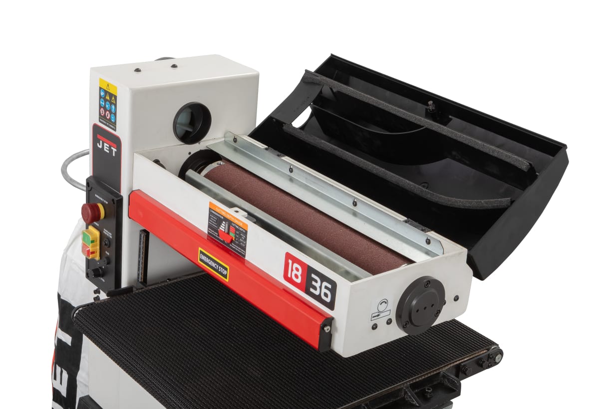 JET JWDS-460-M Барабанный шлифовальный станок 230 В (JET Дисконт) - (Демозал Москва)